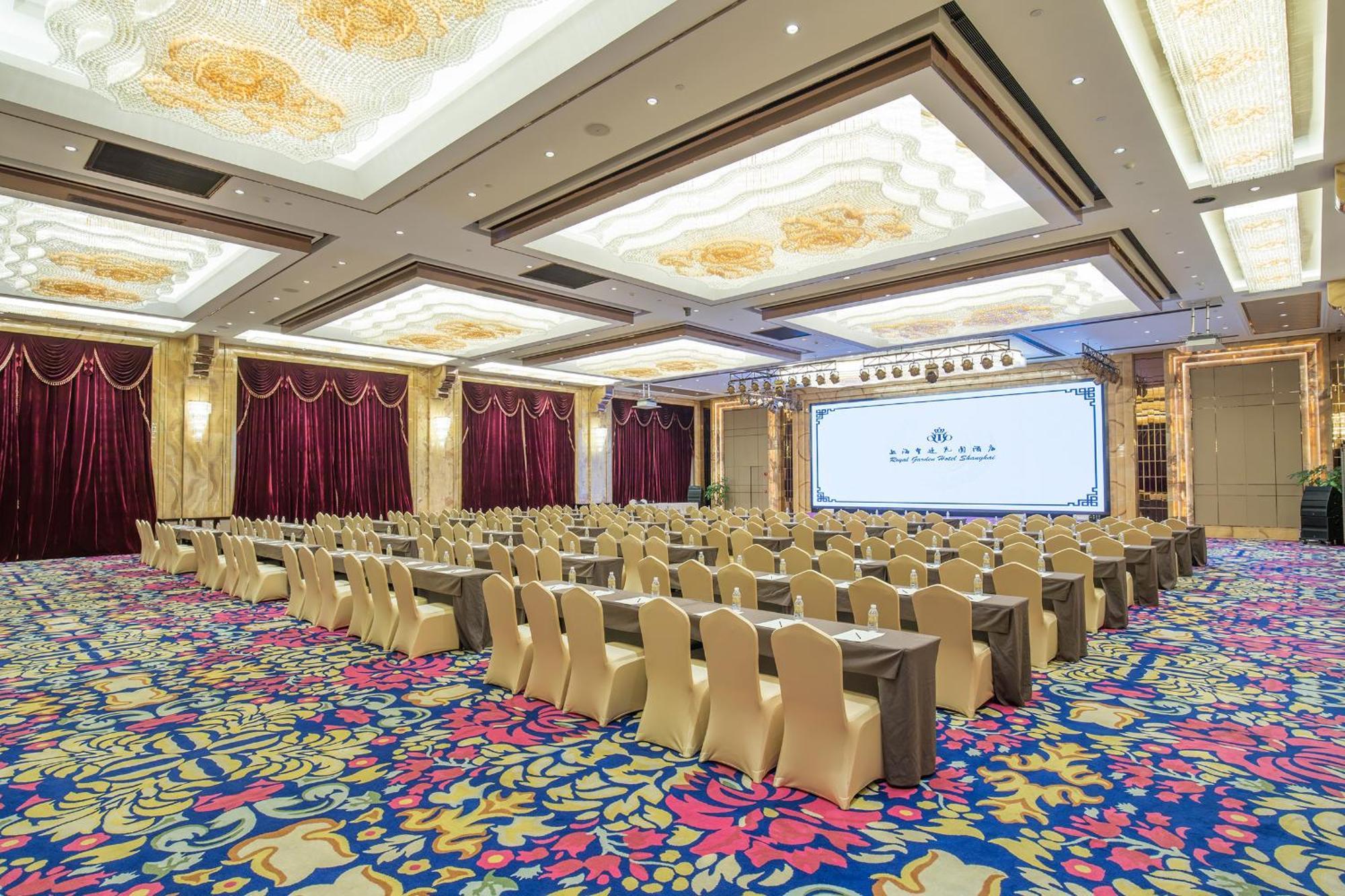 Royal Garden Hotel Shanghai-Free Shuttle To And From Disney & Pvg & Close Metro Line2 Easy To Sha New Expo Eksteriør bilde