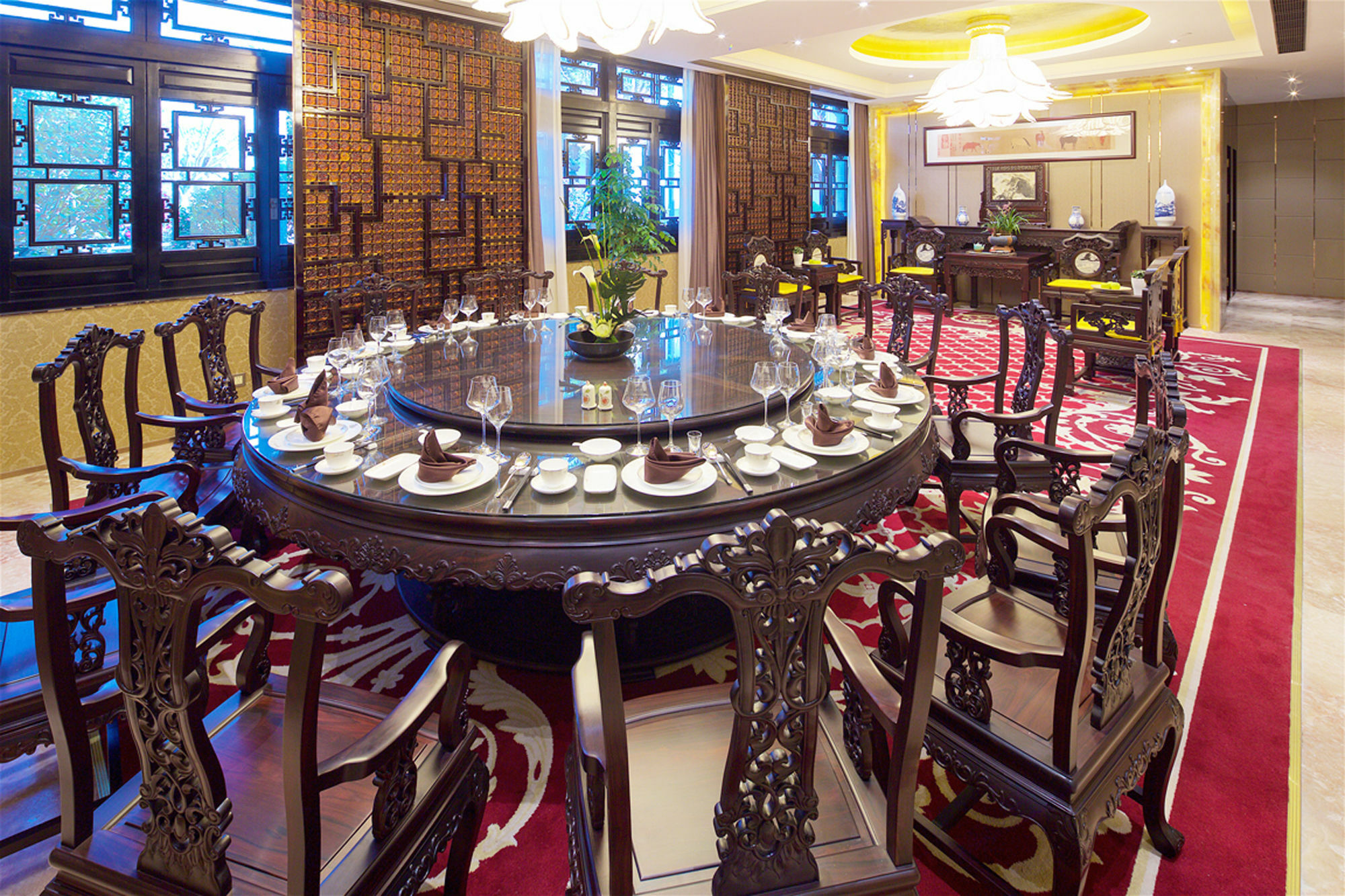 Royal Garden Hotel Shanghai-Free Shuttle To And From Disney & Pvg & Close Metro Line2 Easy To Sha New Expo Eksteriør bilde