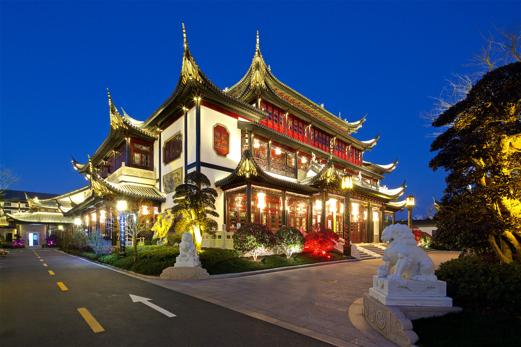 Royal Garden Hotel Shanghai-Free Shuttle To And From Disney & Pvg & Close Metro Line2 Easy To Sha New Expo Eksteriør bilde